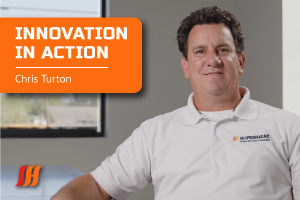 Innovation in Action - Chris Turton speaks on heat treatment set up.